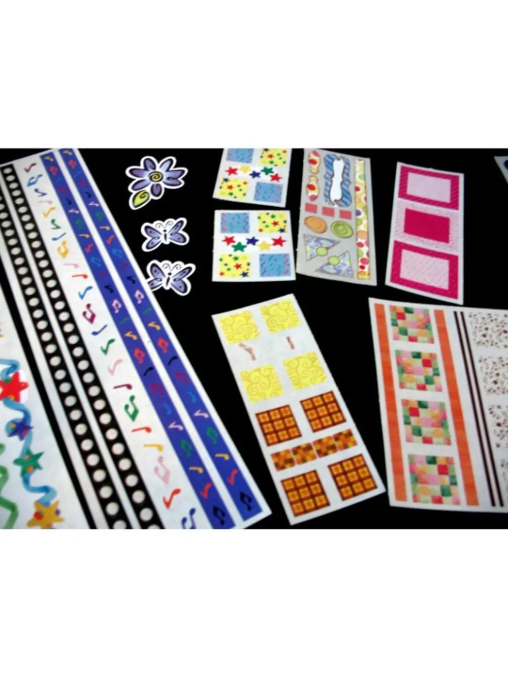Creative Memories, 12x12 Winter Reflections 8 Sheets Paper Pack  NIP , Dance, +